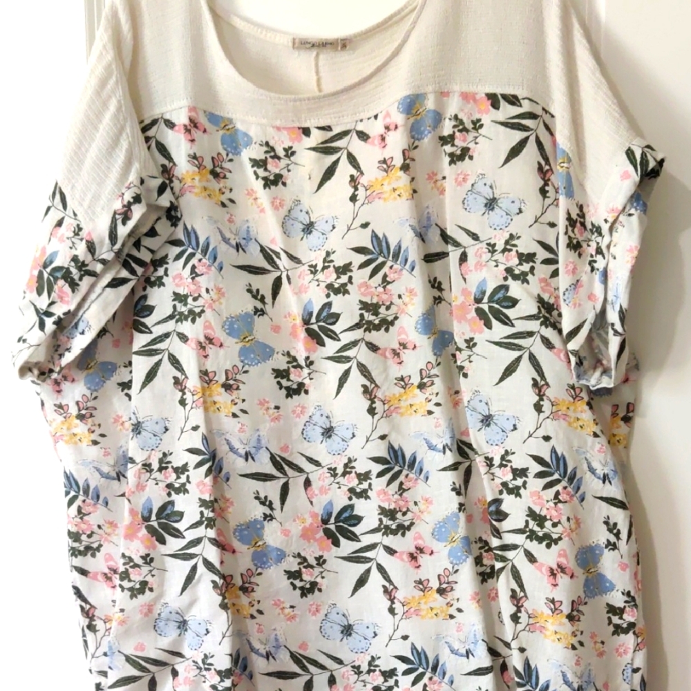 Floral Print Women's Top